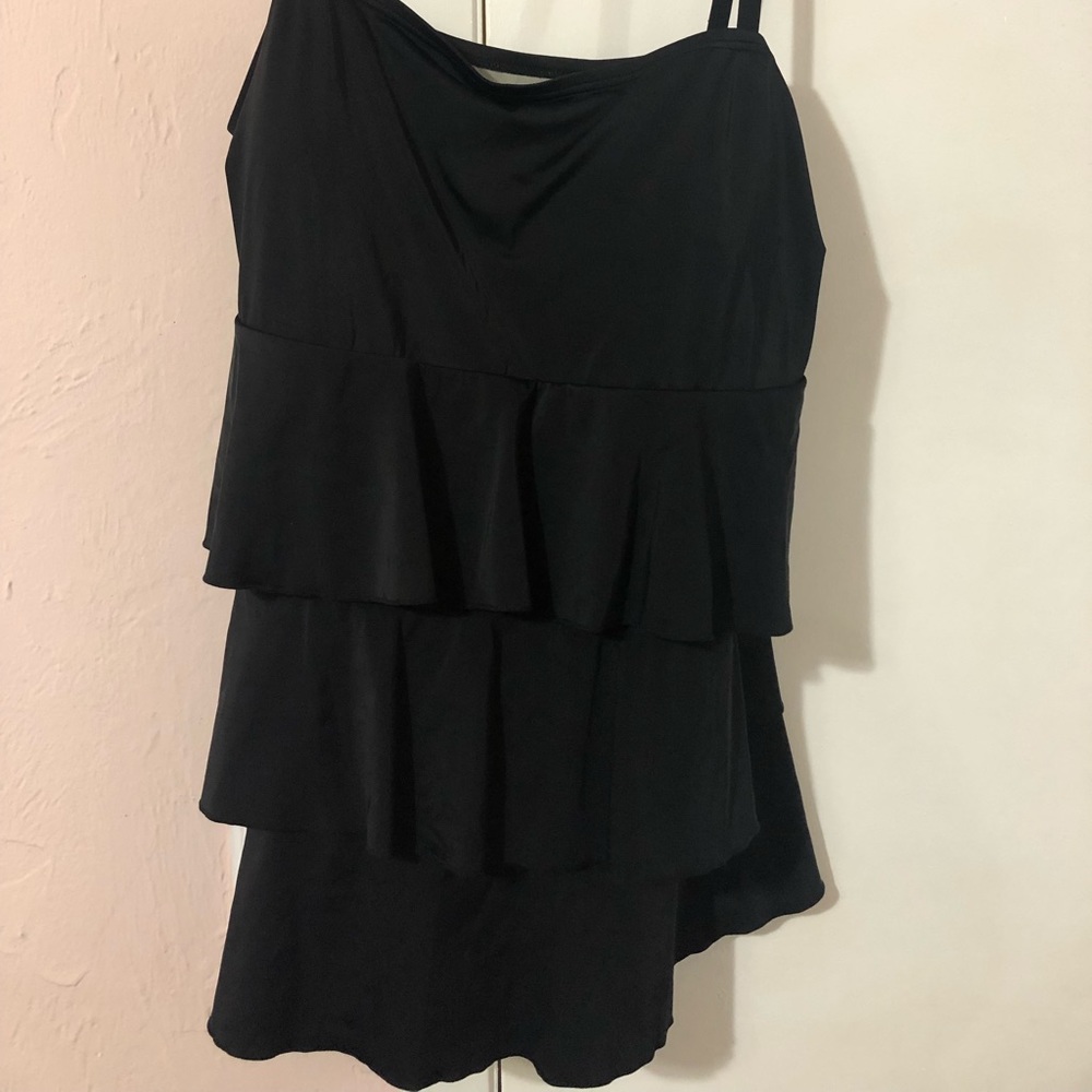 Tiered swim top